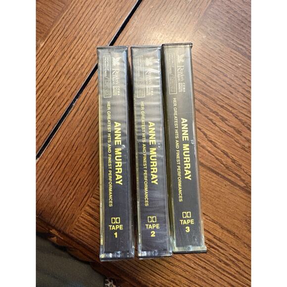 Anne Murray Greatest Hits and Finest Performances Set of 3 Cassette Tapes 1990 - Picture 2 of 6
